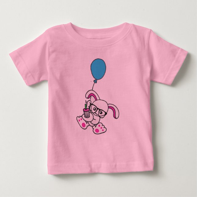 Hipster Baby T-shirt (Vorderseite)