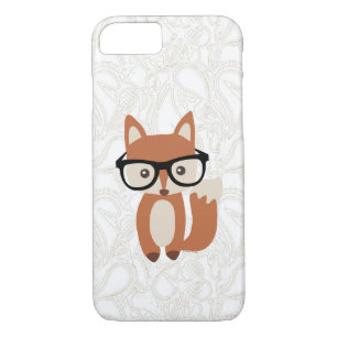 Hipster-BabyFox w/Glasses iPhone 8/7 Hülle
