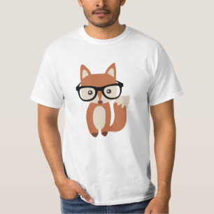 Hipster-BabyFox w/Glasses T-Shirt