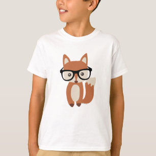 Hipster-BabyFox w/Glasses T-Shirt