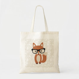 Hipster-BabyFox w/Glasses Tragetasche