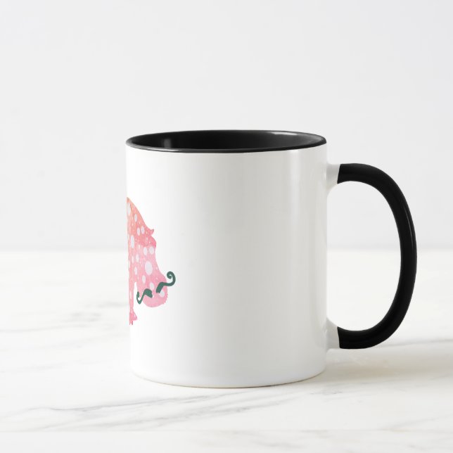 Hipster Black 325 ml Ringer Combo Tasse (Rechts)
