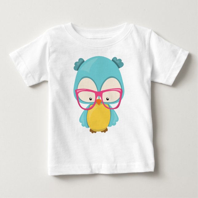 Hipster, Brille, Niedliches Ei Baby T-shirt (Vorderseite)