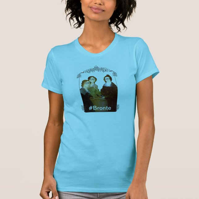 Hipster Bronte Schwester-Alternative T-Shirt (Vorderseite)