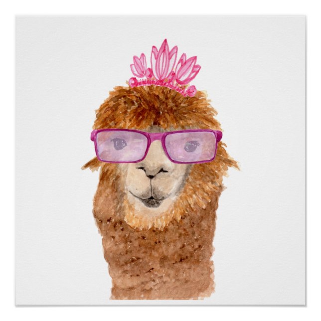 Hipster Camel T - Shirt Poster (Vorderseite)