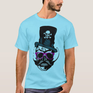 Hipster Crane Musstachu T-Shirt
