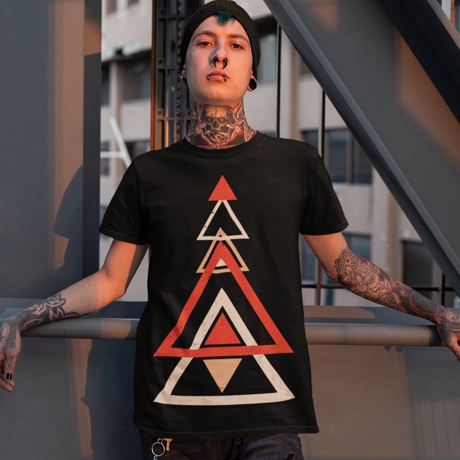 Hipster-Dreieck-Farbe T-Shirt (Von Creator hochgeladen)