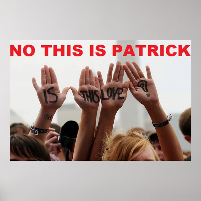 Hipster Edit Poster (Vorne)