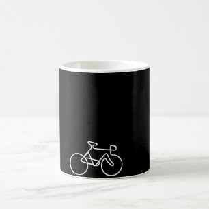 Hipster-Fahrrad-Tasse Tasse