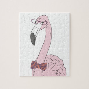 Hipster-Flamingo Puzzle