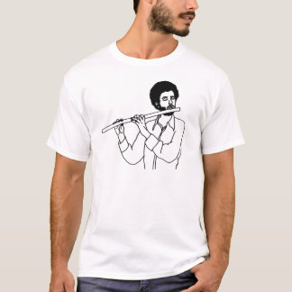 Hipster-Flöten-Typ T-Shirt