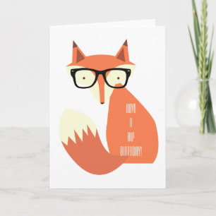 Hipster Fox Karte