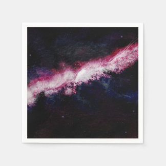 Hipster Galaxy Universe Serviette