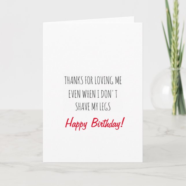 Hipster Geburtstagskarte Bart Bartfreund Karte (Vorderseite)