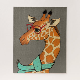 Hipster-Giraffe Puzzle