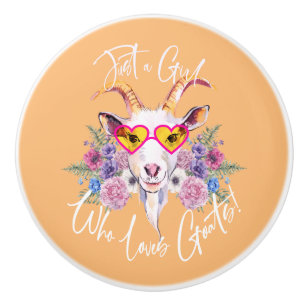 Hipster Goat Keramikknauf