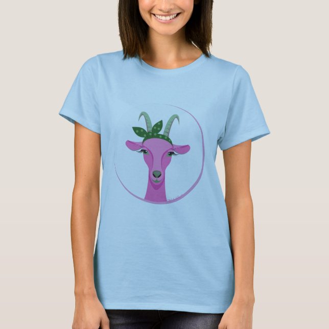 Hipster Goat | von TotallyGoatally™ T-Shirt (Vorderseite)