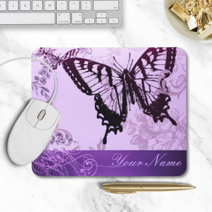 Hipster gurt boho chic Schmetterling Mousepad