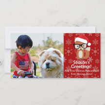 Hipster Holiday Fox Süße Tier Weihnachten