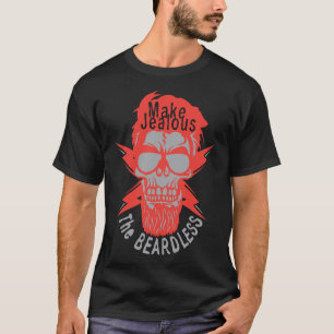 Hipster Jealous Beardless Ba T-Shirt