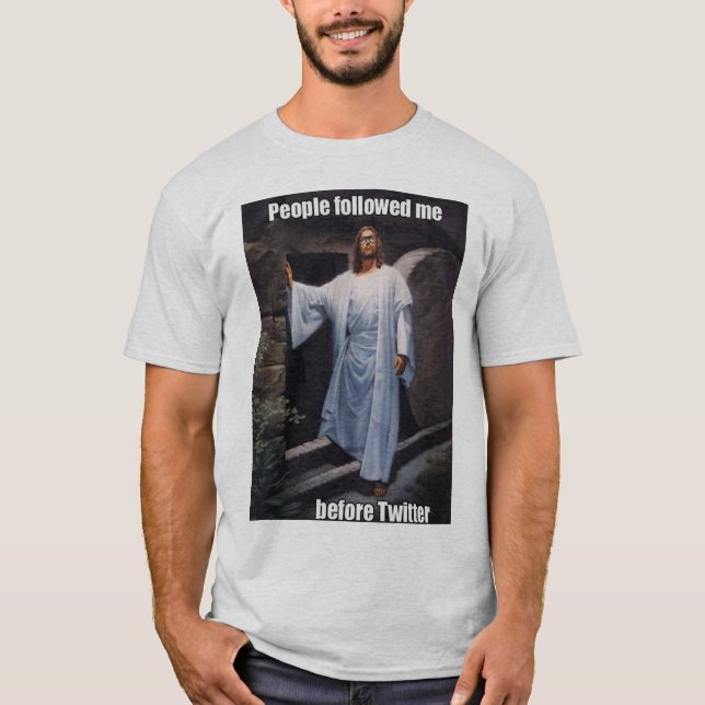 Hipster Jesus T-Shirt (Vorderseite)