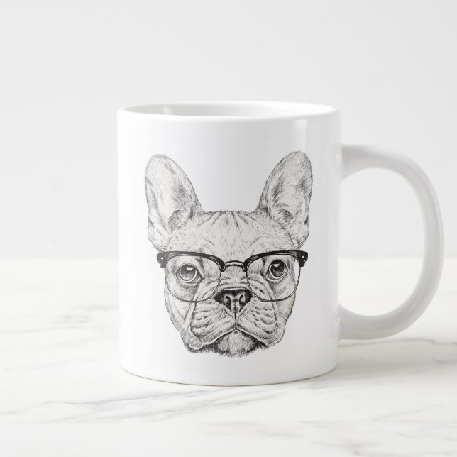 Hipster Jumbo-Tasse (Rechts)