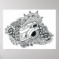 Hipster-Kamera Doodle 2