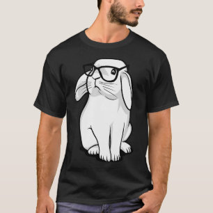 Hipster Kaninchen T-Shirt