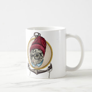 Hipster-Katze Tasse