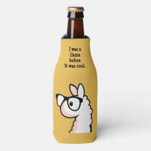 Hipster-Lama Flaschenkühler