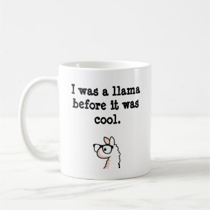 Hipster-Lama Kaffeetasse