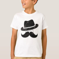 Hipster Mustache Hat Glasses Vintag Custom