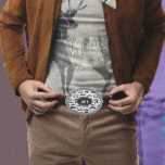 Hipster Mustache Vintag Retro Ovale Gürtelschnalle<br><div class="desc">Hipster Mustache Vintag Retro</div>