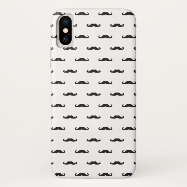Hipster-Muster Case-Mate iPhone Hülle (Rückseite)