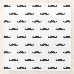 Hipster-Muster Glasuntersetzer