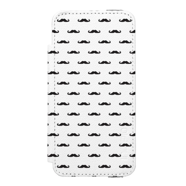 Hipster-Muster Incipio iPhone Geldbeutel-Hülle (Folio Vorderseite)