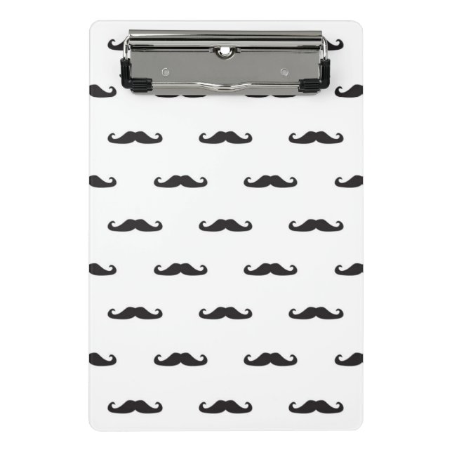 Hipster-Muster Mini Klemmbrett (Vorderseite)