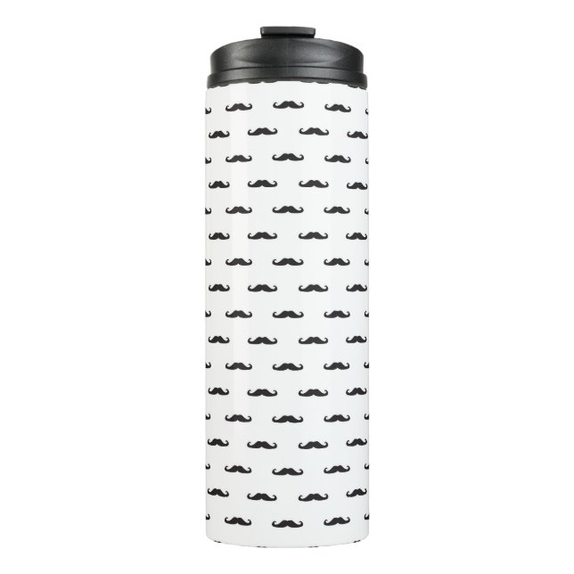 Hipster-Muster Thermosbecher (Vorderseite)