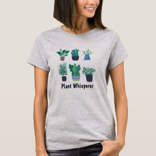 Hipster Pflanze Whisperer T-Shirt T - Shirt Design