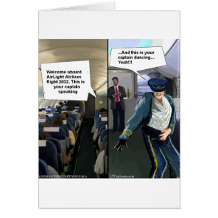 Hipster-Pilot Lustig