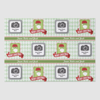 Hipster-Sankt-Seidenpapier Seidenpapier