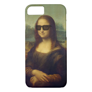 Hipster schattiert Da Vinci Mona Lisa iPhone 8/7 Hülle