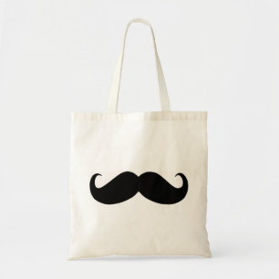 Hipster-Schnurrbart-Budget-Tasche Tragetasche