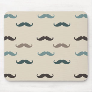 Hipster-Schnurrbärte Mousepad