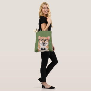 Hipster Shiba Inu Taschen-Tasche für