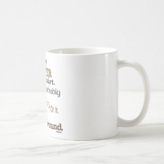 Hipster-Shirt Tasse