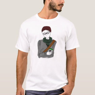 Hipster Slenderman T - Shirt
