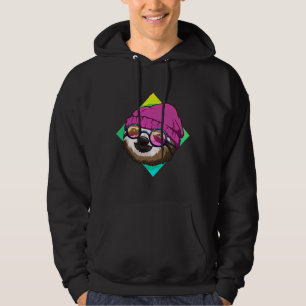 Hipster Sloth Niedlich Sloths Ideas Hoodie