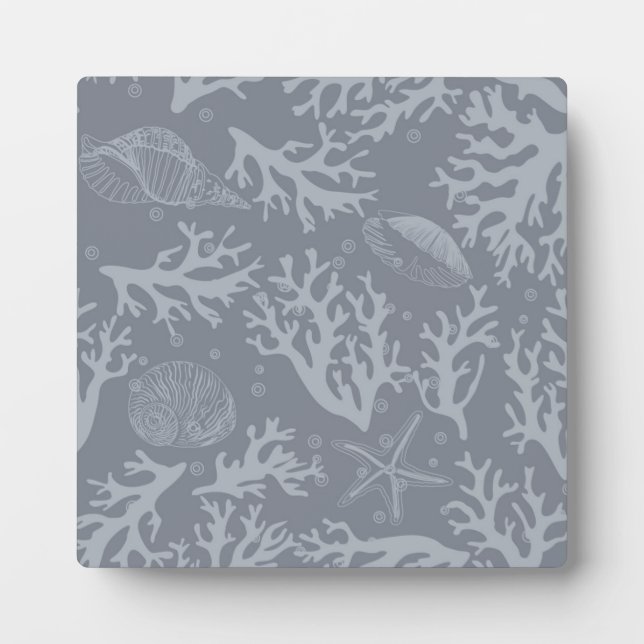 Hipster Style Coral Reef Fotoplatte (Vorderseite)