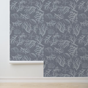 Hipster Style Coral Reef Tapete